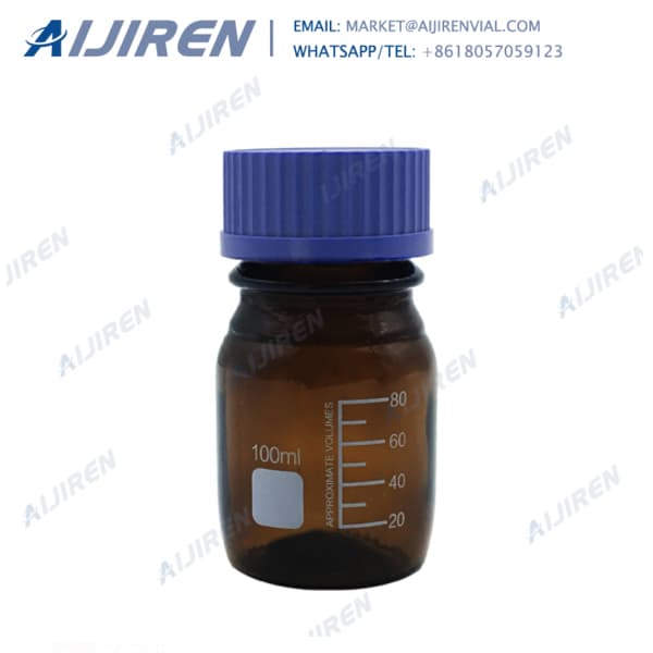 regent amber reagent bottle